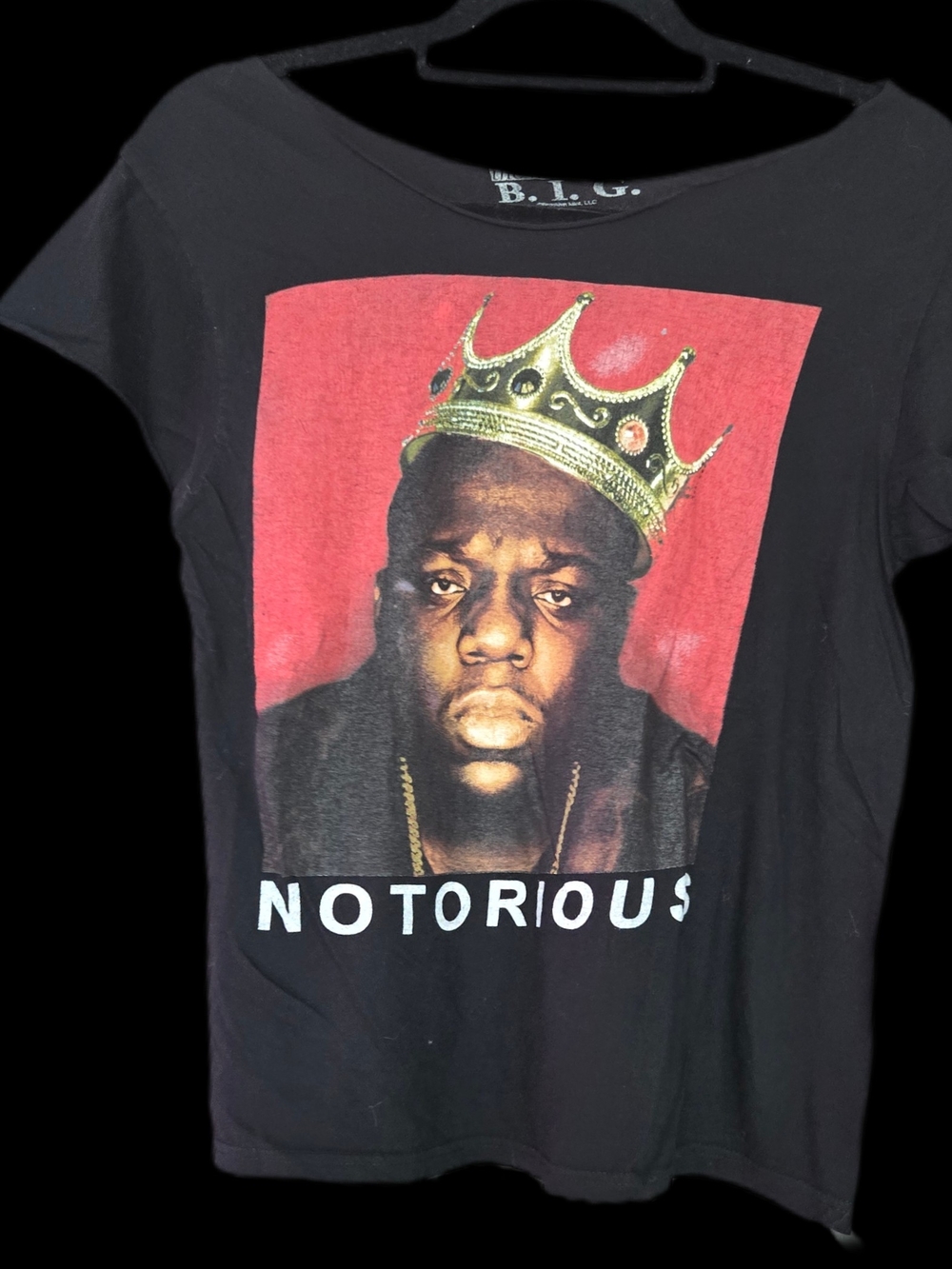 🎤Notorious B.I.G. Official Crown Graphic Tee | Brooklyn Mint | S/P
 Official l